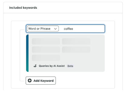 Sprout Social Query Builder