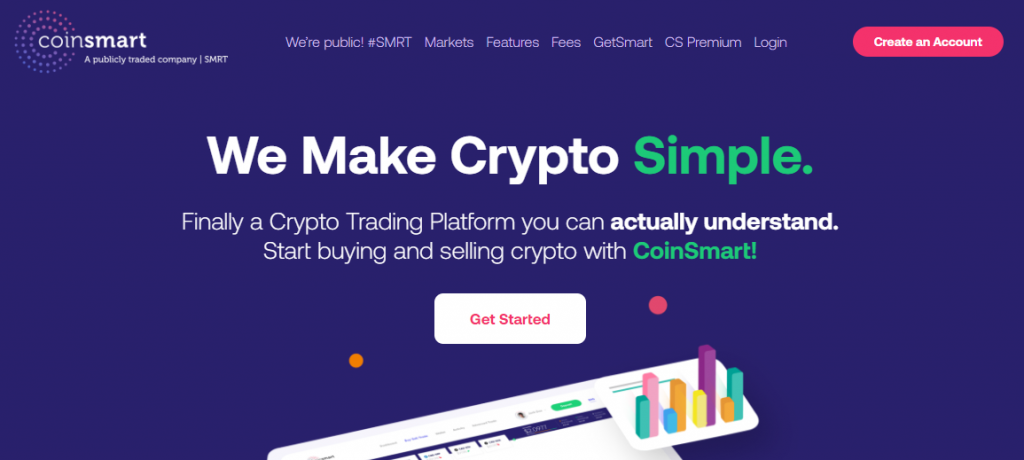 The Canadian CoinSmart platform 